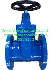 (ANSI) Cast Iron Resilient Gate Valve Flanged Ends