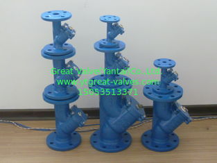 805-F DIN DUCTILE IRON Y STRAINER FLANGED ENDS