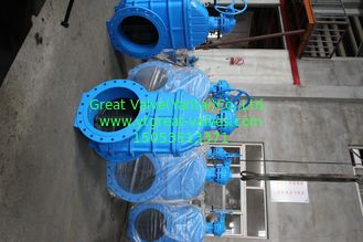 (BS) Cast Iron Resilient Gate Valve nor-rising stem Flanged Ends