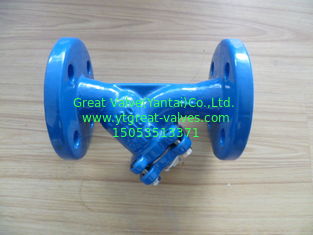 DIN Y strainer Flanged ends