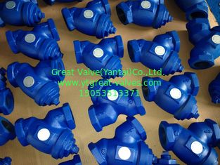 ANSI y strainer threaded ends