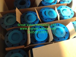BS y strainer flanged ends