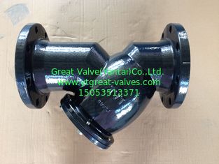 ANSI y strainer flanged ends