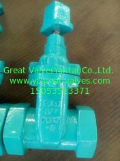 ANSI gate valve threaded ends