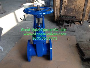(ANSI) Cast Iron Gate Valve Flanged Ends
