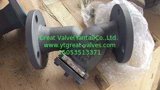 ANSI y strainer flanged ends
