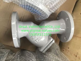ANSI y strainer flanged ends