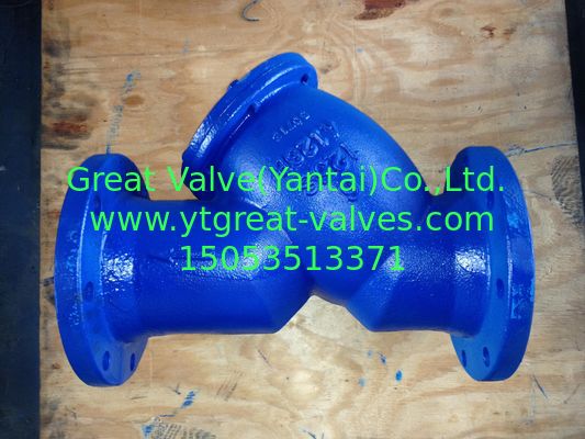 505-F ANSI CAST IRON Y STRIANER FLANGED ENDS