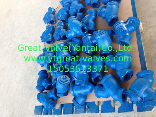 527-F ANSI NPT CAST IRON Y STRIANER THREADED ENDS