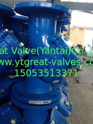 805-F DIN DUCTILE IRON Y STRAINER FLANGED ENDS