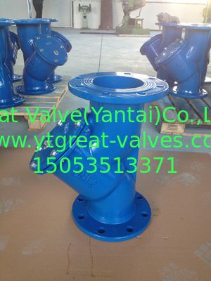 805-F DIN DUCTILE IRON Y STRAINER FLANGED ENDS