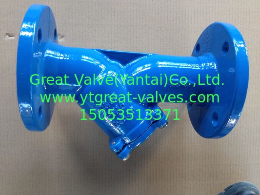 DIN Y strainer Flanged ends