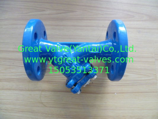 DIN Y strainer Flanged ends