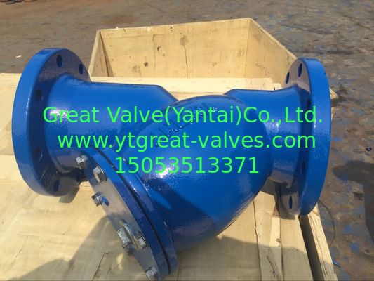 ANSI y strainer flanged ends