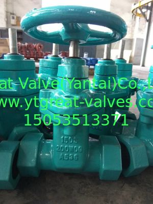 ANSI gate valve threaded ends