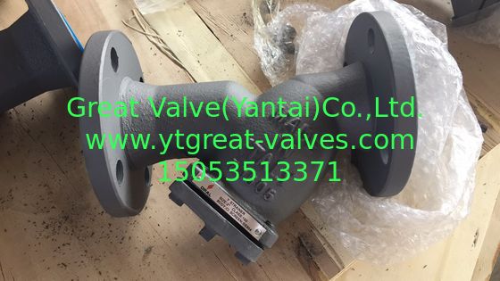 ANSI y strainer flanged ends