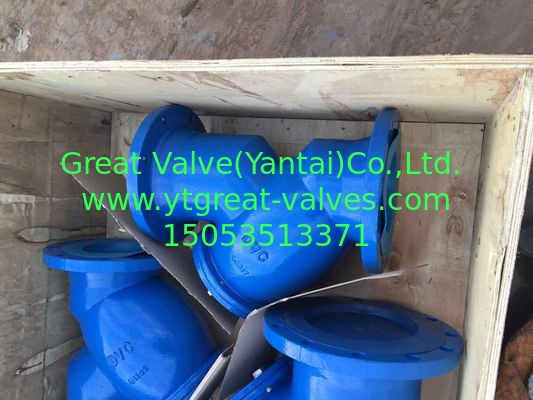 ANSI y strainer flanged ends