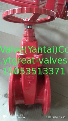 DIN GATE VALVE RESILLIENT SEAT NRS